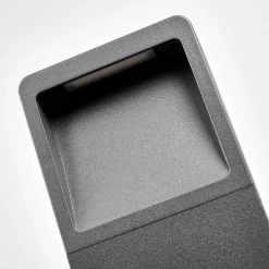 Terrassebelysning|Sokkellamper ^ Lucande LED-sokkellampe Leya, 35 cm, antracit, metal, IP54