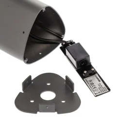 Lucande Terrassebelysning|Sokkellamper > LED-sokkellampe Pirron, 50 cm, trekantet, IP54