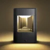 Lucande Terrassebelysning|Sokkellamper > LED-sokkellampe Pirron, 20 cm, trekantet, IP54