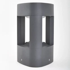 Lucande Terrassebelysning|Sokkellamper > LED-sokkellampe Pirron, 20 cm, trekantet, IP54