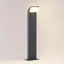 Lucande Terrassebelysning|Sokkellamper > LED-sokkellampe Tinna, 60 cm, antracit, IP65