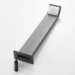 Lucande Terrassebelysning|Sokkellamper > LED-sokkellampe Tinna, 60 cm, antracit, IP65