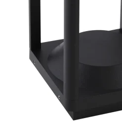 Solcelle Lampe Med Sensor|Gadebelysning Med Sensor ^ Lucande LED solcelle stibelysning Nilea, 50 cm, sort, sensor