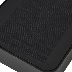 Lucande Solcelle Lampe Med Sensor|Væglampe Med Sensor > LED solcelle udendørs væglampe Dava, højde 5 cm, sensor