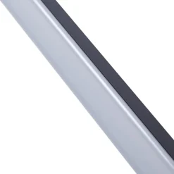 Lucande Væg- Og Spejllamper|Væglamper > LED-spejllampe Kivana, sort, metal, 90 cm, IP44
