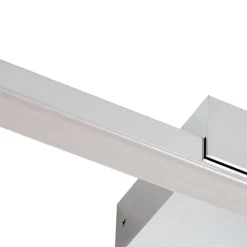 Lucande Væg- Og Spejllamper|Væglamper > LED-spejllampe Kivana, krom, metal, 120 cm, IP44