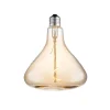 Lucande Dæmpbar Led-Pære|Filament Pære > LED-trafiklampe, E27 4W, ravfarvet, Ø 14 cm, 2700K