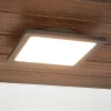 Lucande Terrassebelysning|Udendørs Loftlamper > LED udendørs loftlampe Mabella, 23 cm, sensor, IP65