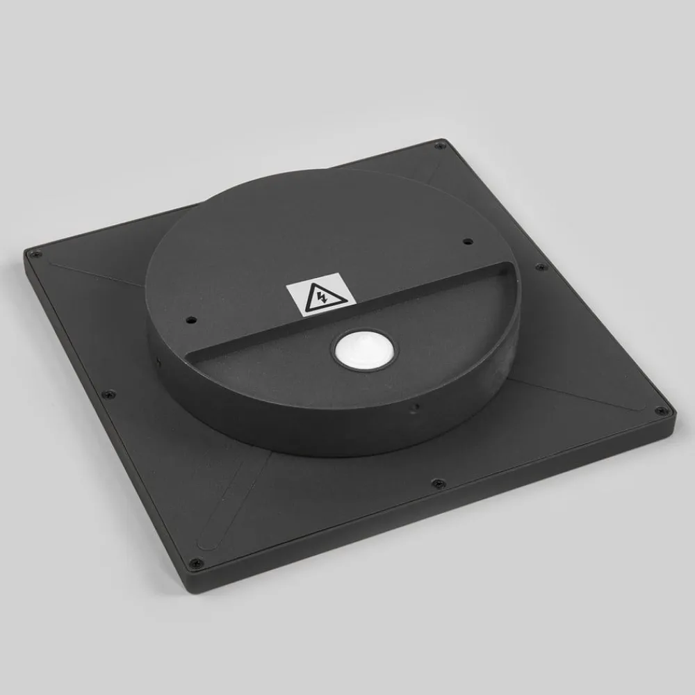 Lucande Terrassebelysning|Udendørs Loftlamper > LED udendørs loftlampe Mabella, 23 cm, sensor, IP65