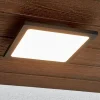 Terrassebelysning|Udendørs Loftlamper ^ Lucande LED udendørs loftlampe Mabella, 23 cm, antracit