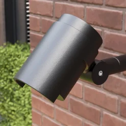 Lucande Terrassebelysning|Udendørs Spot > LED udendørsspot Beatrix, 58 cm, antracit, aluminium