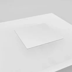 Lucande Væglamper|Væglamper > LED-væglampe Berlind, 26 cm, hvid, glas, metal
