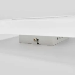 Lucande Væglamper|Væglamper > LED-væglampe Berlind, 26 cm, hvid, glas, metal