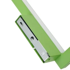 Væglamper ^ Lucande LED-væglampe Check, grøn, metal, CCT, dæmpbar