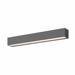 Lucande Terrassebelysning > LED-væglampe Lengo, 50 cm antracit, op/ned 3000K
