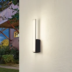 Lucande Væg- Og Spejllamper|Væglamper > LED-væglampe Lisana, lodret, IP44