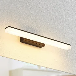 Lucande Væg- Og Spejllamper|Væglamper > LED-væglampe Lisana, vandret, 46 cm, IP44