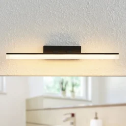 Lucande Væg- Og Spejllamper|Væglamper > LED-væglampe Lisana, vandret, 46 cm, IP44