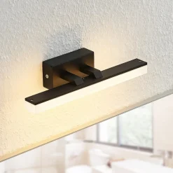 Lucande Væg- Og Spejllamper > LED-væglampe Lisana, vandret, 32 cm, IP44
