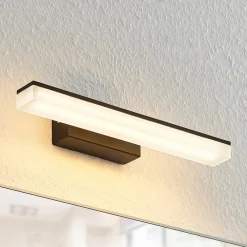 Lucande Væg- Og Spejllamper > LED-væglampe Lisana, vandret, 32 cm, IP44