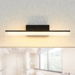 Lucande Væg- Og Spejllamper > LED-væglampe Lisana, vandret, 32 cm, IP44