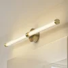 Væg- Og Spejllamper|Væglamper ^ Lucande LED-væglampe Melisa, guld, 90 cm, CCT, IP44