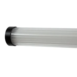 Lucande Væg- Og Spejllamper > LED-væglampe Melisa, sort, 90 cm, CCT, IP44
