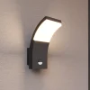 Lucande Væglampe Med Sensor|Terrassebelysning > LED-væglampe Timm, sensor, 20cm, antracit, IP54