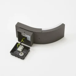 Lucande Væglampe Med Sensor|Terrassebelysning > LED-væglampe Timm, sensor, 20cm, antracit, IP54