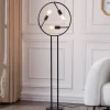 Gulvlamper|Gulvlamper ^ Lucande Linnard gulvlampe af jern, 3 lyskilder