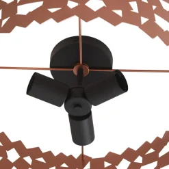Lucande Loftlamper > loftlampe Aeloria, kobber, jern, Ø 50 cm, E27