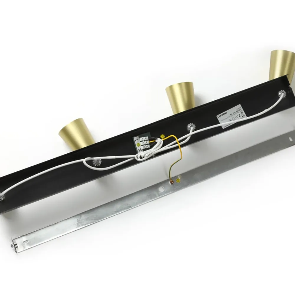 Lucande Gang|Loftlamper > loftlampe Angelina, 4 lyskilder, messing/guld