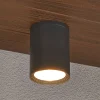 Lucande Terrassebelysning|Udendørs Loftlamper > loftspot Minna, antracit, 14 cm, IP54, E27