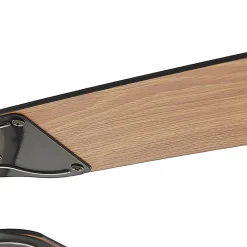 Lucande Loftventilatorer > loftventilator Tedric, sort, støjsvag, 133 cm