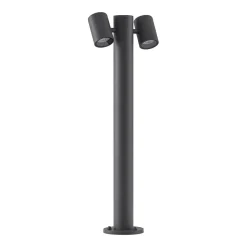Lucande Terrassebelysning|Gadebelysning > Maloney pullert, 2 lyskilder, 75 cm, antracit