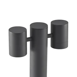 Lucande Terrassebelysning|Gadebelysning > Maloney pullert, 2 lyskilder, 75 cm, antracit