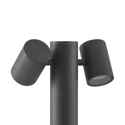 Lucande Terrassebelysning|Gadebelysning > Maloney pullert, 2 lyskilder, 75 cm, antracit
