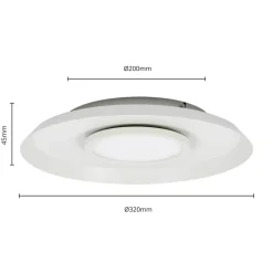 Lucande Loftlamper > Merilla loftlampe, hvid