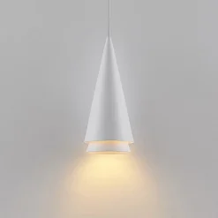 Pendellamper|Pendellamper ^ Lucande Naoh hængelampe, 1 lyskilde, hvid
