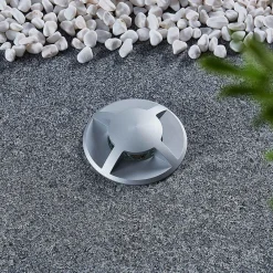 Lucande Terrassebelysning|Nedgravet Udebelysning > nedgravningslampe Milara, 4 lysudgange, GU10