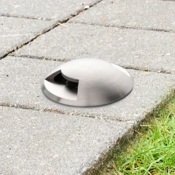 Lucande Terrassebelysning|Nedgravet Udebelysning > nedgravningsspot Helene, Ø 9 cm, aluminium, IP67