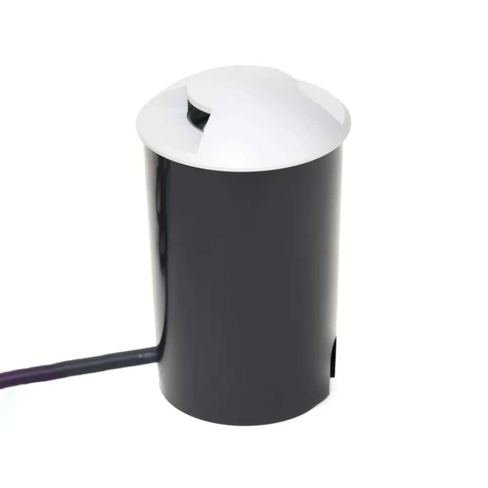 Lucande Terrassebelysning|Nedgravet Udebelysning > nedgravningsspot Helene, Ø 9 cm, aluminium, IP67