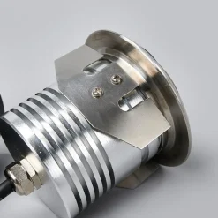 Lucande Terrassebelysning|Nedgravet Udebelysning > nedgravningsspot Helene, Ø 9 cm, aluminium, IP67