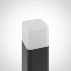 Gadebelysning ^ Lucande Obuna vejlampe, højde 80 cm