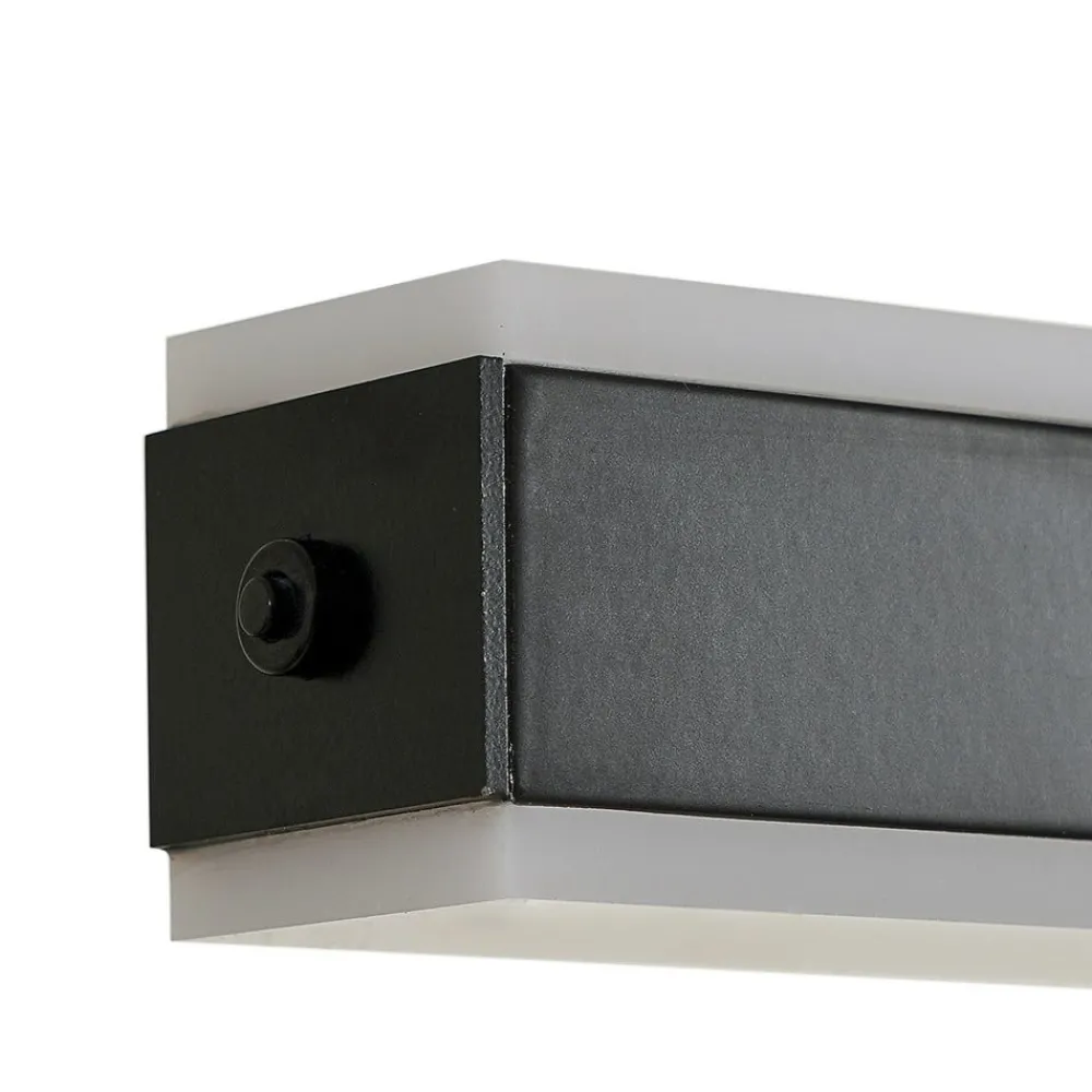 Lucande Pendellamper|Pendellamper > Pendolo LED-hængelampe, sort, aluminium, 120 cm