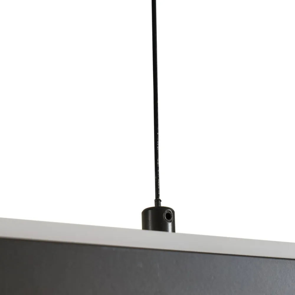 Lucande Pendellamper|Pendellamper > Pendolo LED-hængelampe, sort, aluminium, 120 cm