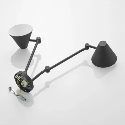 Lucande Loftlamper|Loftlamper > Phina loftlampe i sort, 2 lyskilder