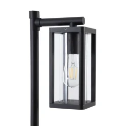 Lucande Gadebelysning > Siveta vejlampe, 100 cm høj, sort, E27, IP65