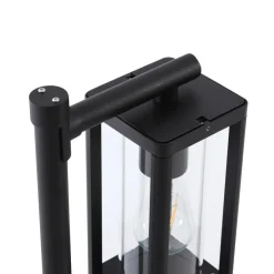 Lucande Gadebelysning > Siveta vejlampe, 100 cm høj, sort, E27, IP65