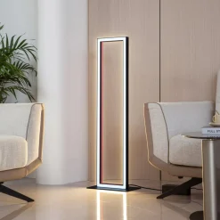 Lucande Gulvlamper|Gulvlamper > Smart LED-gulvlampe Tjado, RGB, CCT, fjernbetjening